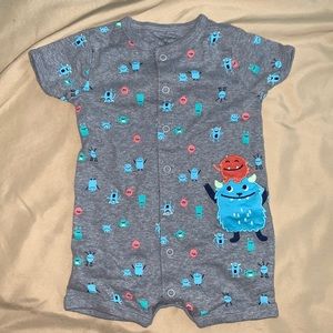 Boys 12m jumper romper